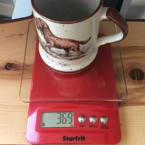 Vintage 1970’s Enesco Collector Coffee Mug Stoneware Irish Setter Hunting Dog - Picture 6 of 9